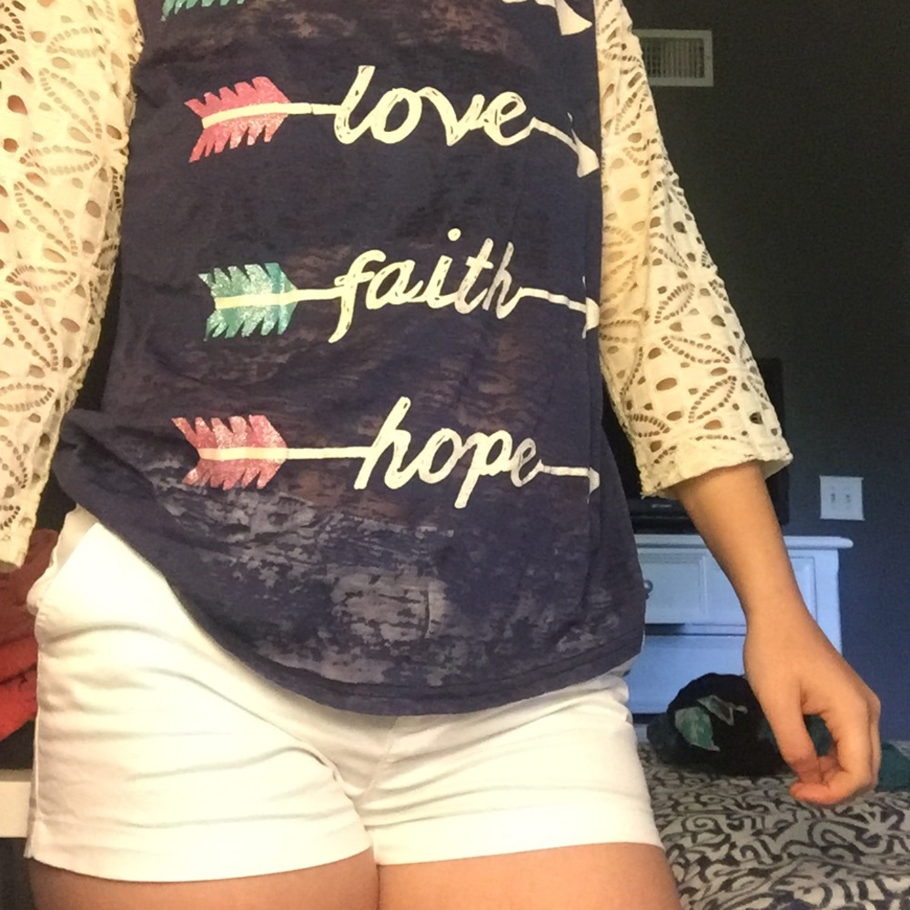 BELIEVE,LOVE,FAITH,HOPE SHIRT
